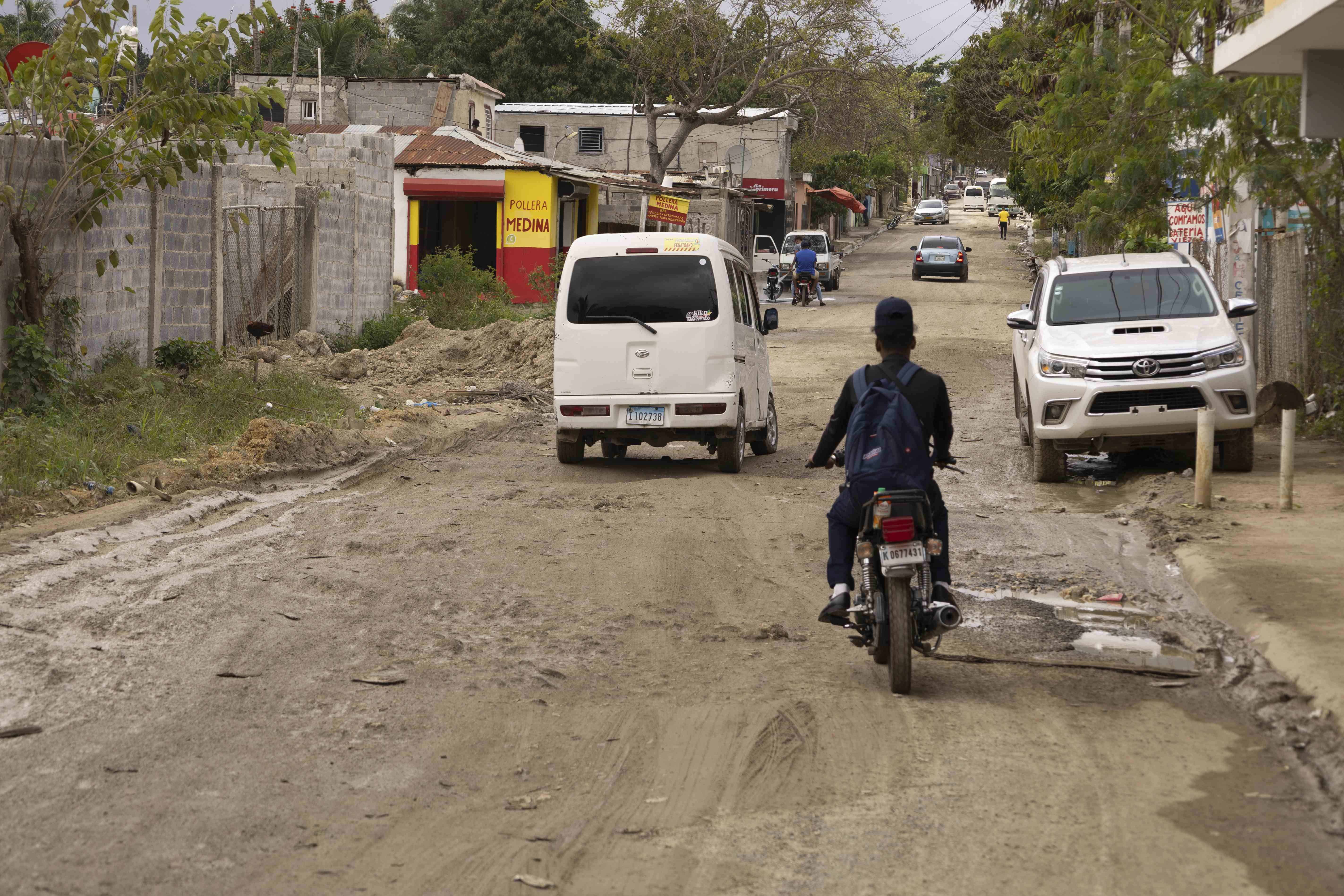 Una de las calles de San Luis.