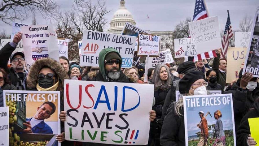 Protestan contra los inaceptables decretos de Trump