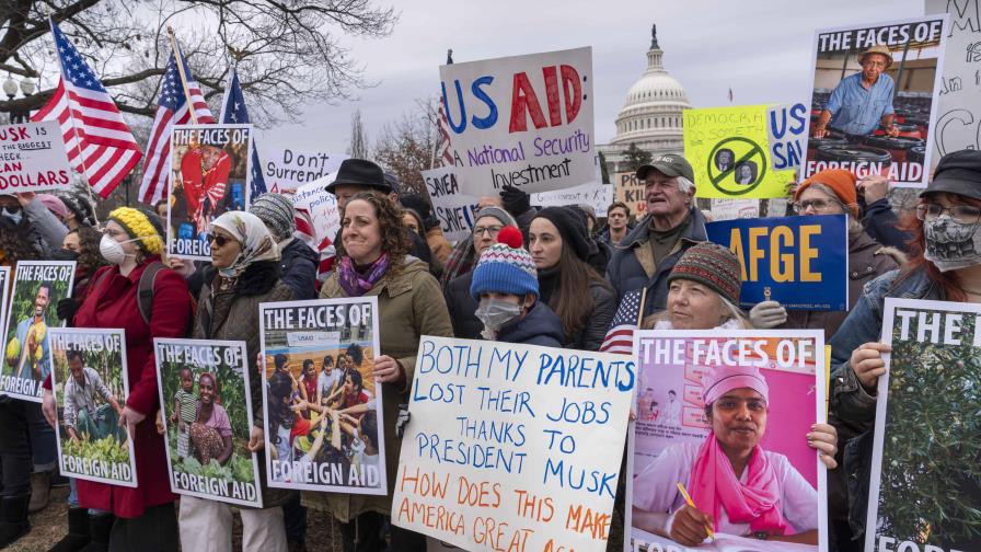 Miles de trabajadores de Usaid, en baja temporal por desmantelamiento de la agencia