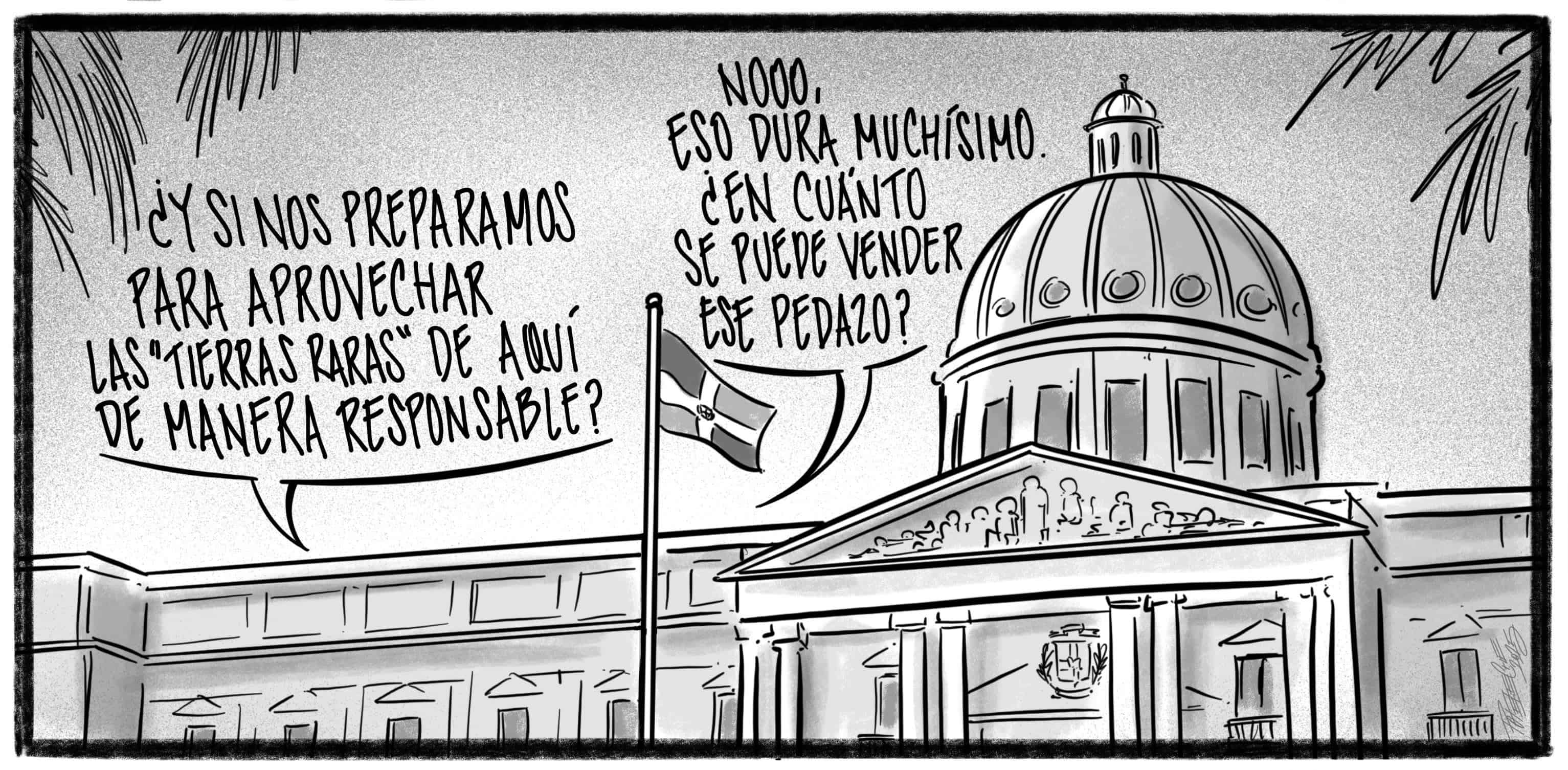 Caricatura de Noticiero Poteleche 8 febrero 2025