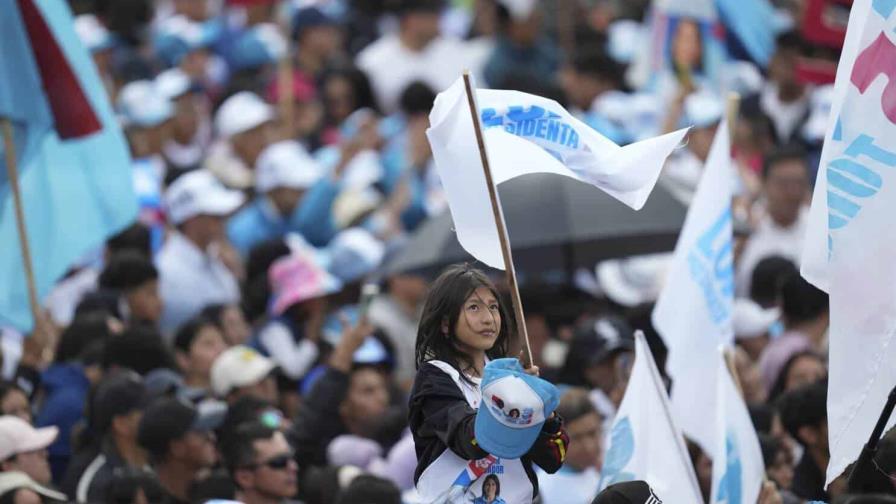 Cierra en Ecuador una campaña electoral dominada por el tema de la inseguridad