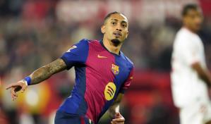 Barcelona golea 4-1 a Sevilla y pone al rojo vivo la Liga española