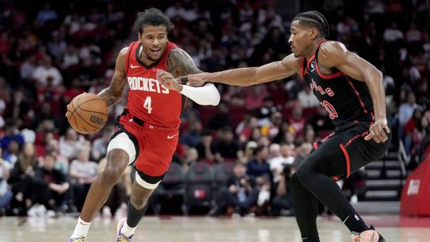 Brooks anota 19 y Rockets rompen racha de seis derrotas venciendo 94-87 a Raptors