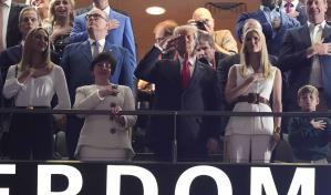 Trump realiza histórica visita al Super Bowl con Chiefs persiguiendo la historia Trump realiza histórica visita al Super Bowl con Chiefs persiguiendo la historia