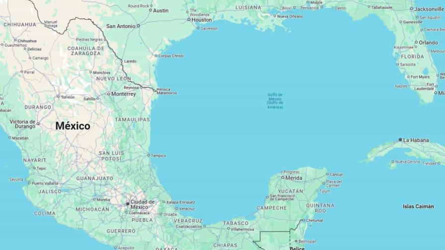 El Golfo de México ya se llama Golfo de América en Google Maps