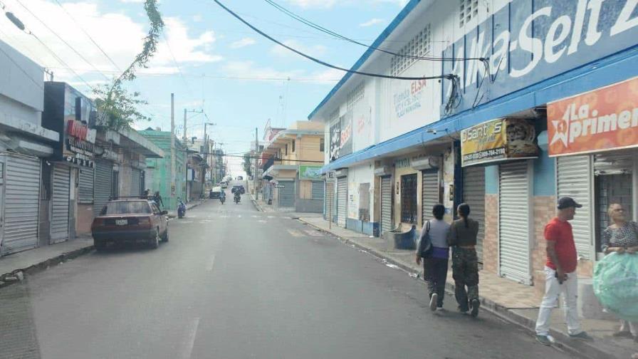 Huelga afecta las actividades productivas en Moca en primer día de paro convocado por 48 horas