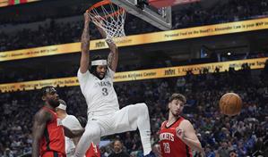 Anthony Davis y Cooper Flagg atropellan a los Nets