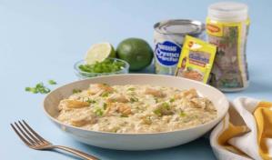 Ponle Flow a tu Arroz: asopao cremoso con camarones de Recetas Nestlé