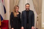 Carolina Mejía participa en reunión con el presidente Nayib Bukele