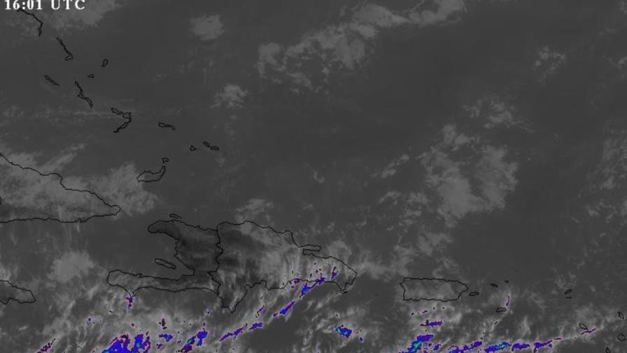 Indomet pronostica lluvias para la tarde de este martes en varias provincias debido a vaguada