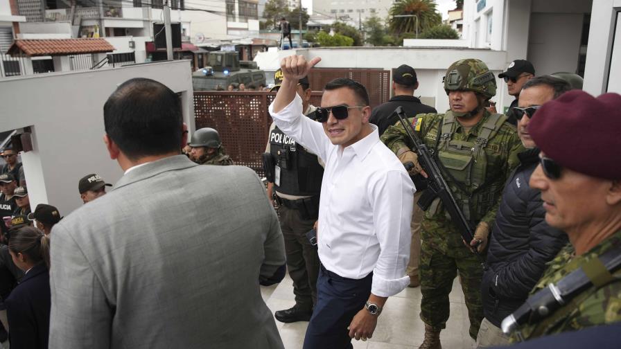 Noboa denuncia irregularidades en escrutinio de las presidenciales de Ecuador