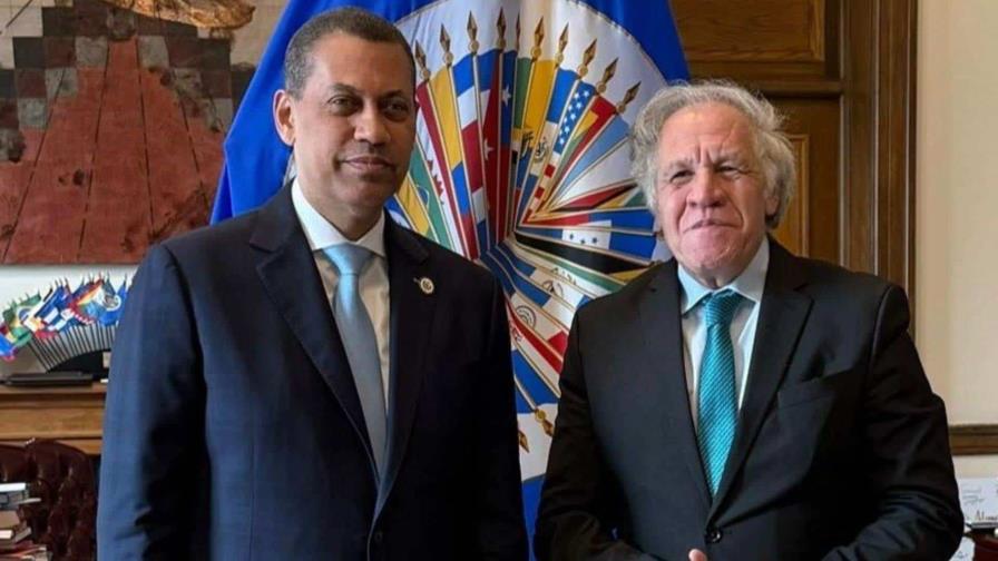 Guido Gómez se reúne con Luis Almagro en la sede de la OEA