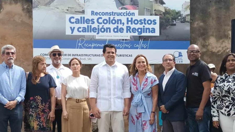 El Ministerio de Turismo  invierte más de RD$400 millones en obras de la Ciudad Colonial