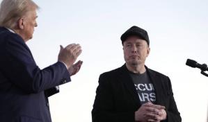 Donald Trump se burla de la prensa y defiende su relación con Elon Musk