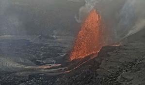 Volcán Kilauea de Hawai vuelve a lanzar lava