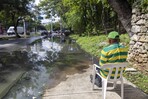 Vecinos afectados por la falta de mantenimiento del sistema sanitario en calle José Contreras Vecinos afectados por la falta de mantenimiento del sistema sanitario en calle José Contreras