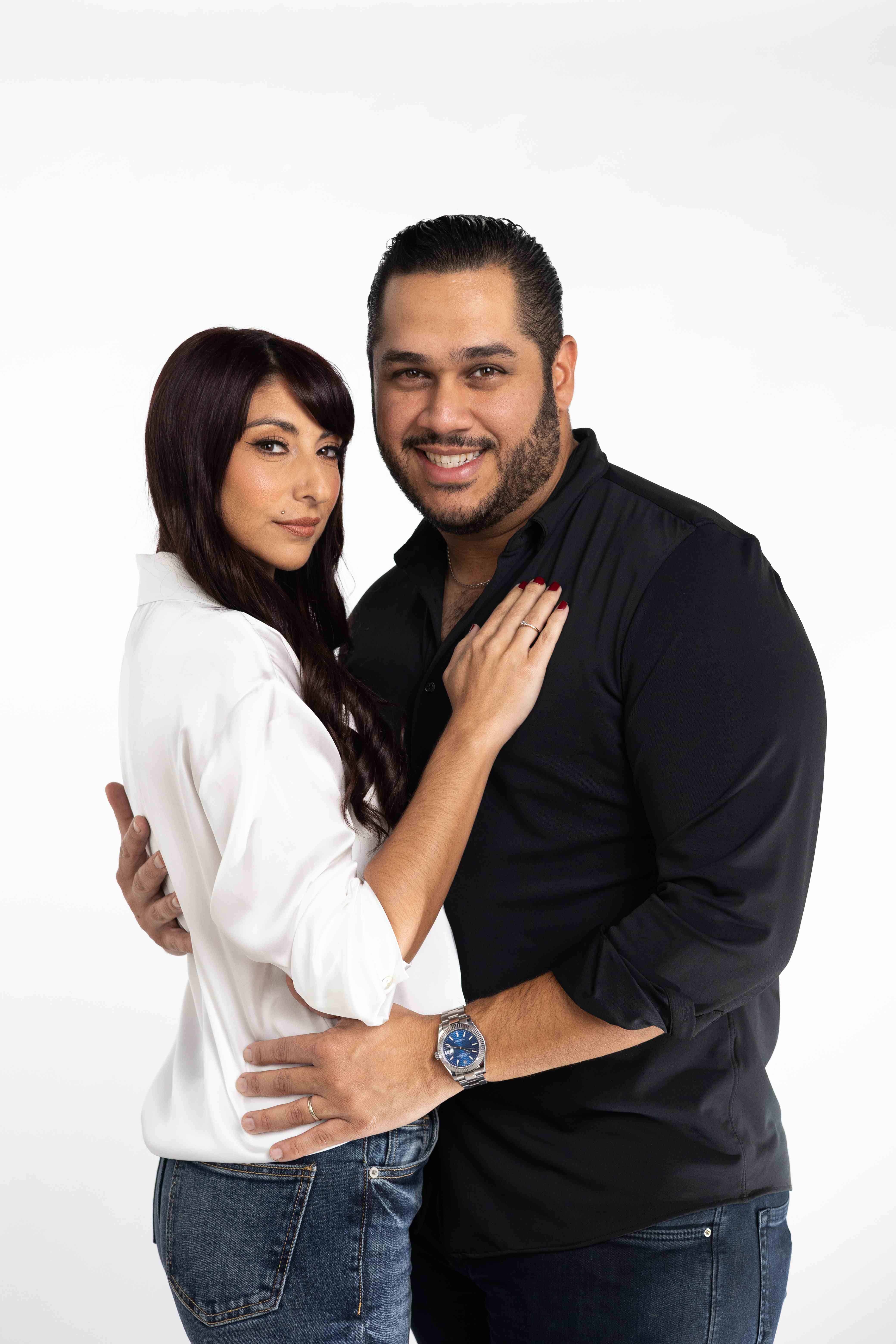 Luly Rocha y Juan Carlos Pichardo.