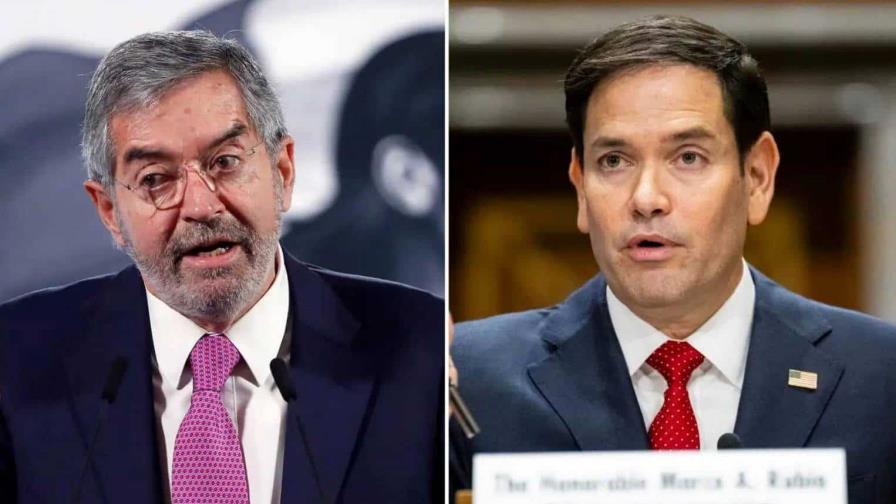 Marco Rubio y el canciller mexicano hablan sobre fentanilo y vuelos de deportación