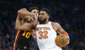 Towns anota 40 puntos en duelos consecutivos por 1ra. vez y es el 5to jugador de Knicks en lograrlo