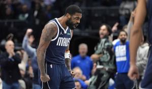 Irving brilla con 42 puntos y lleva a Mavericks a victoria de 111-107 ante Warriors