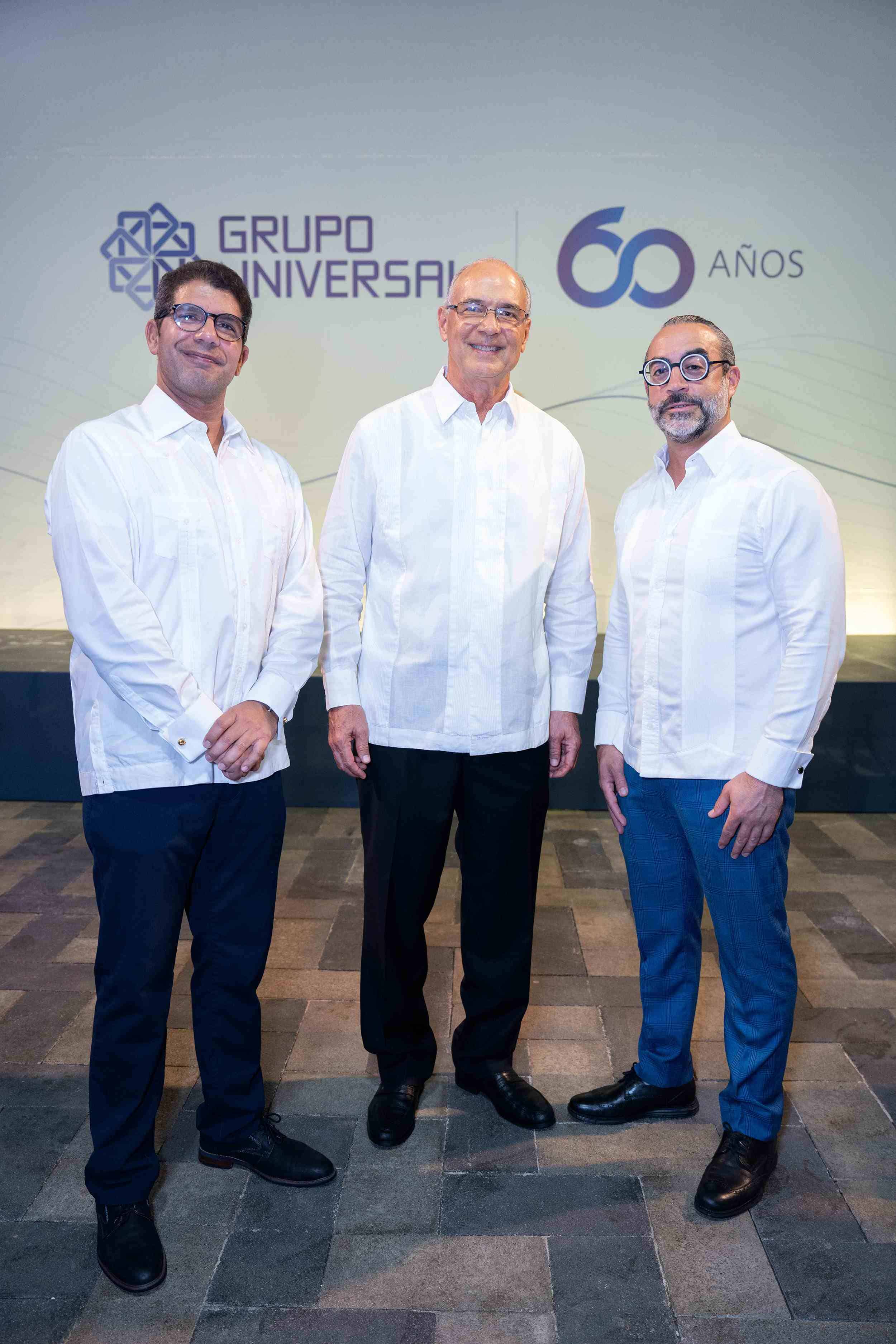 Franklin Vásquez, Mairení Bournigal y Alejandro Pimentel.