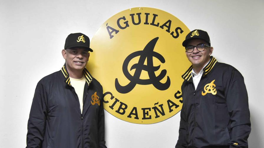 Águilas presentan a René Francisco  como VP de operaciones y Gian Guzmán será gerente general