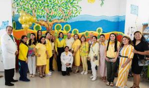 La primera dama encabeza conmemoración del Día Internacional de la Lucha Contra el Cáncer Infantil