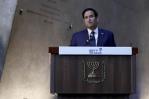 Rubio destaca ante presidente israelí el profundo compromiso de Trump con los rehenes