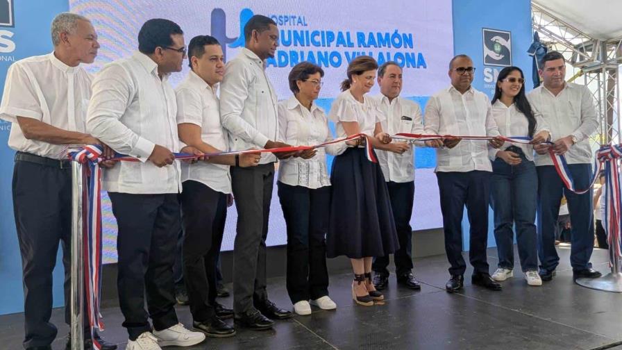 Raquel Peña inaugura ocho obras en el noroeste y reafirma seguridad en la frontera