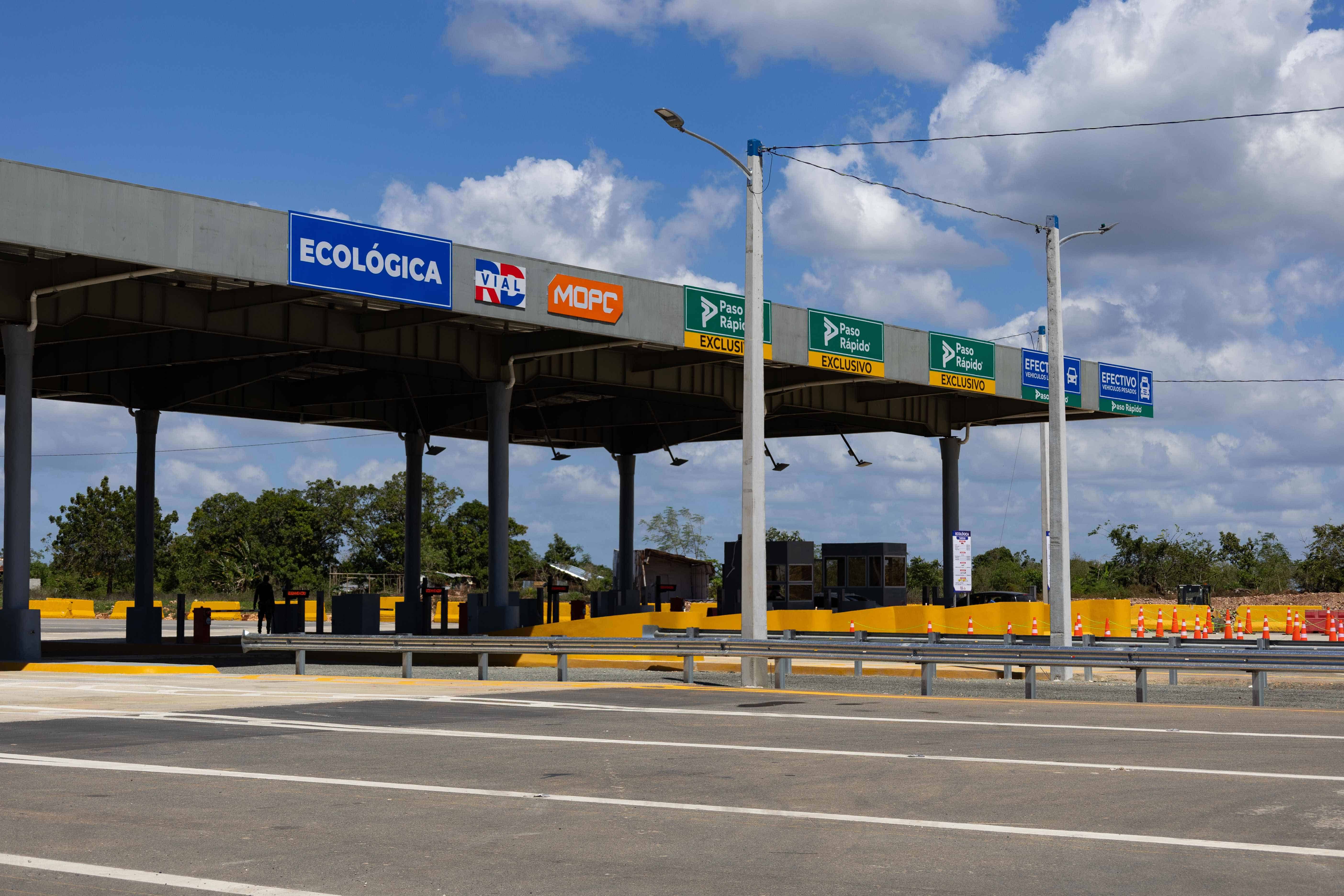 Peaje de la avenida Ecológica.