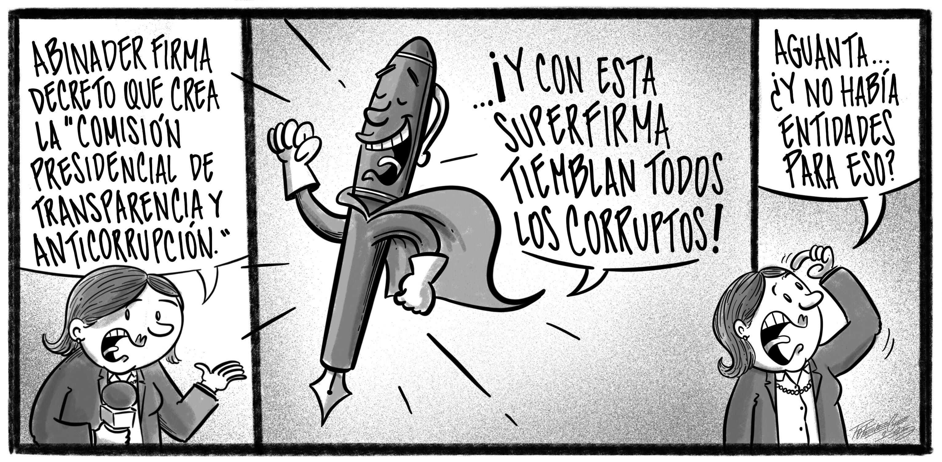 Caricatura de Noticiero Poteleche 18 febrero 2025