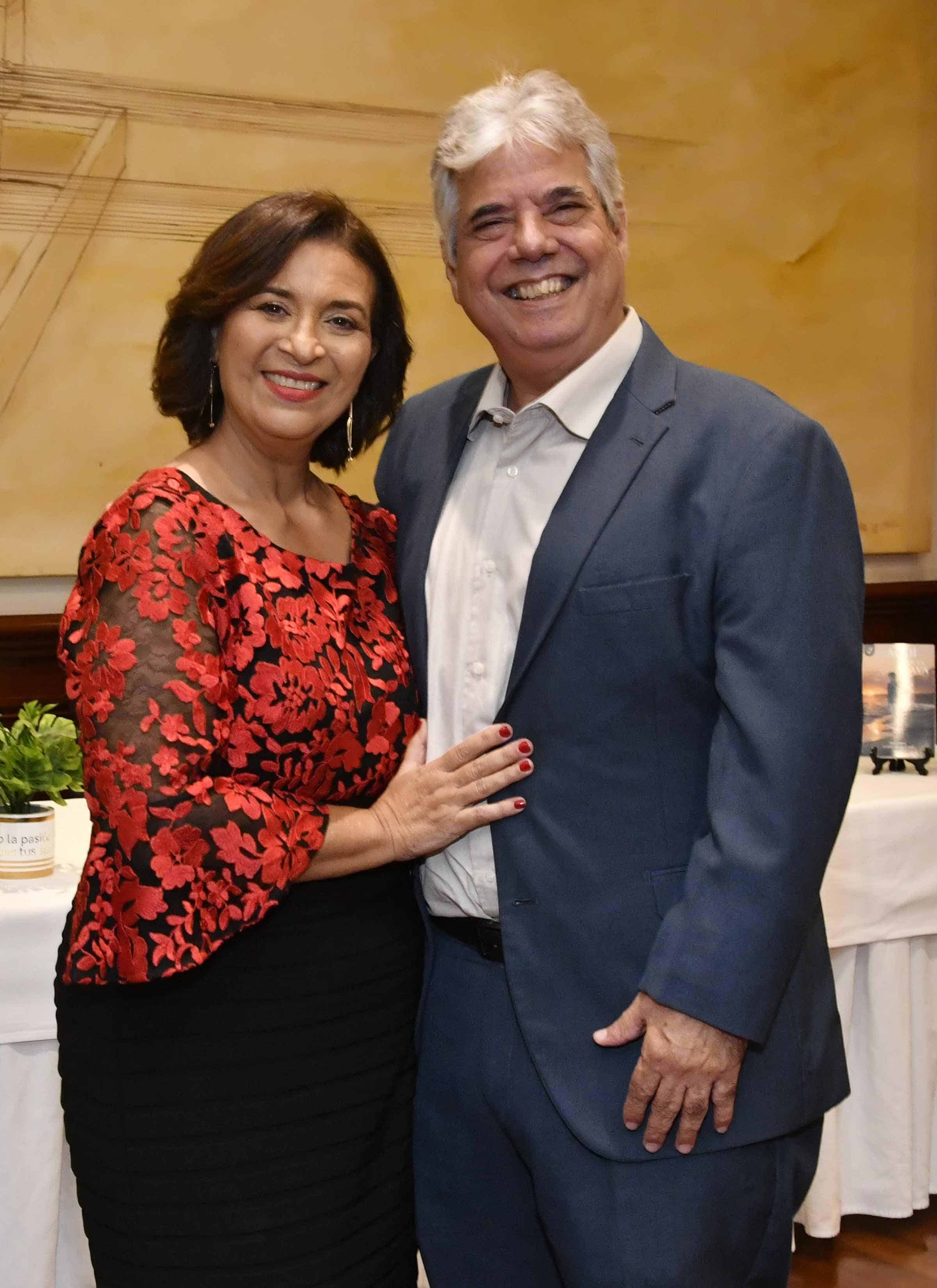 Miguelina Guzmán y Edwin Deveaux.