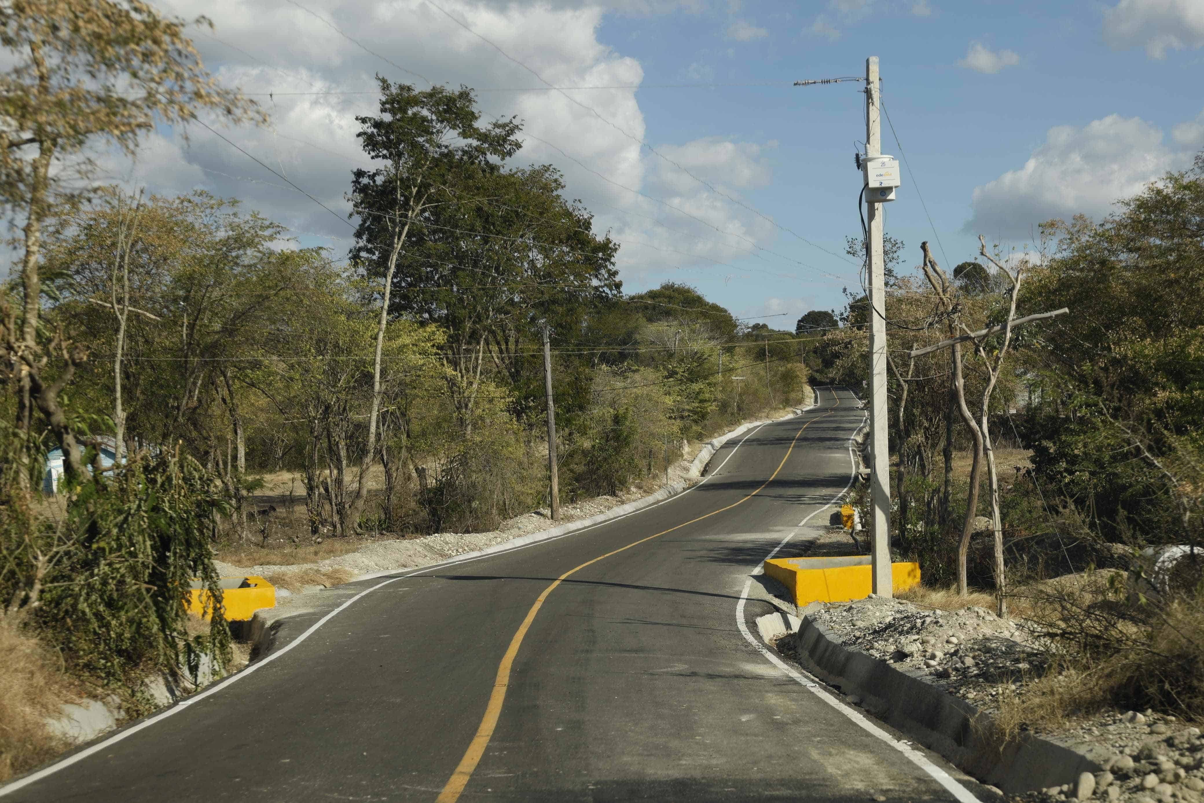 Carretera  Comendador-Guaroa-Macasías (14/2/2025). 