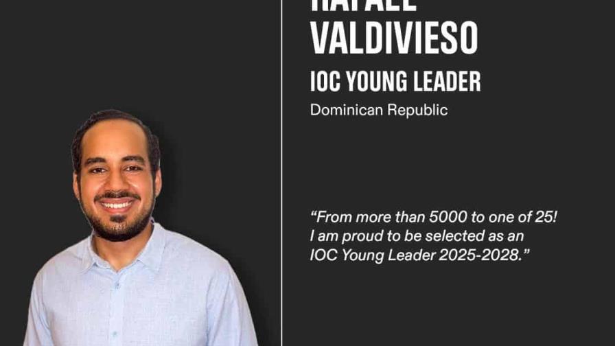 COI elige al joven dominicano Rafael Valdivieso como IOC Young Leader