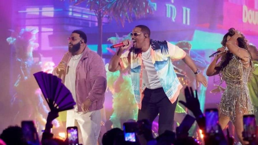 Will Smith inyecta energía con su hit Miami junto a DJ Khaled y Thalía