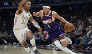 Booker, Durant y Beal ayudan a Suns a vencer a Bulls y romper racha de 4 derrotas