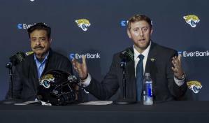 Los Jaguars contratan a James Gladstone, de los Rams, como gerente general; se reencuentra con Coen