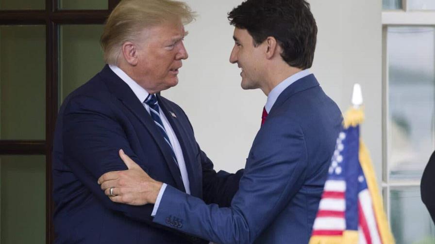 Trump y Trudeau hablan sobre fentanilo y la guerra en Ucrania en una llamada telefónica