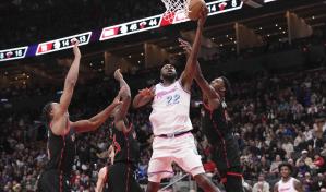 Herro aporta 28 puntos a triunfo de Heat sobre Raptors en tiempo extra