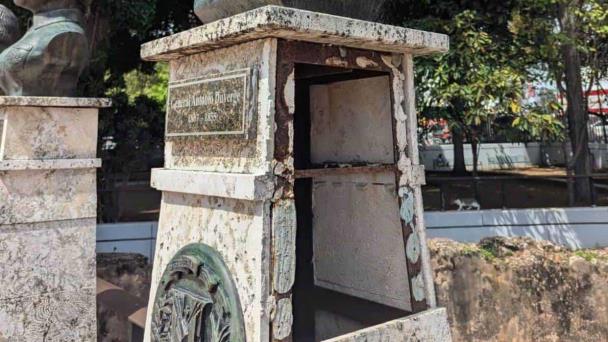 El Paseo de los Próceres en el Parque Independencia se cae a pedazos