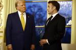 Macron sobre su primer encuentro con Trump: Fue muy bien, muy amistoso