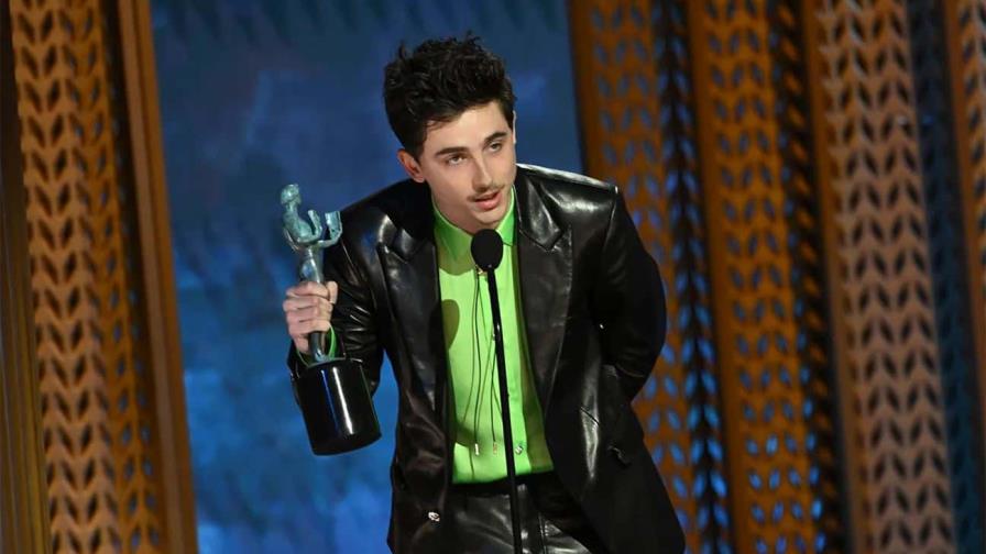 Cónclave y Timothée Chalamet dan la sorpresa en los SAG Awards