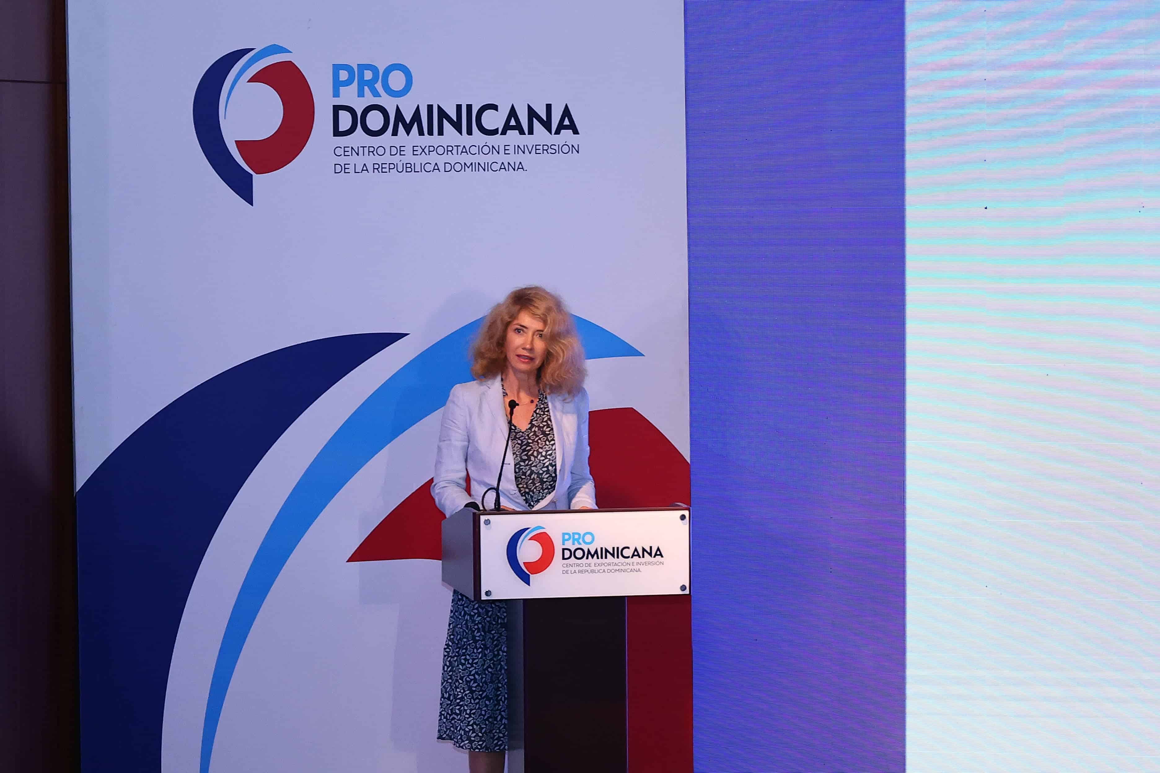 Katja Afheldt, embajadora de la Unión Europea en la República Dominicana.