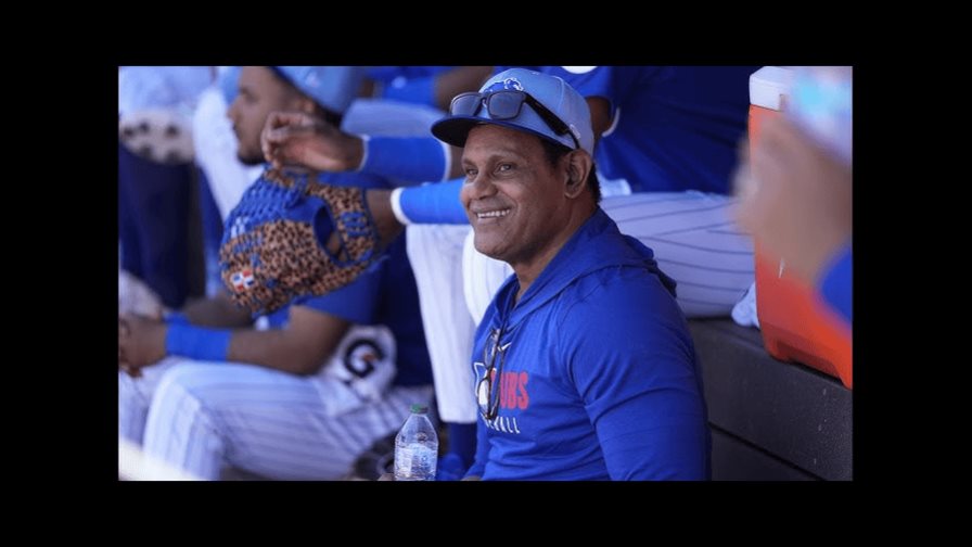 Sammy Sosa afirma que su trabajo diario lo llevó a ser una superestrella