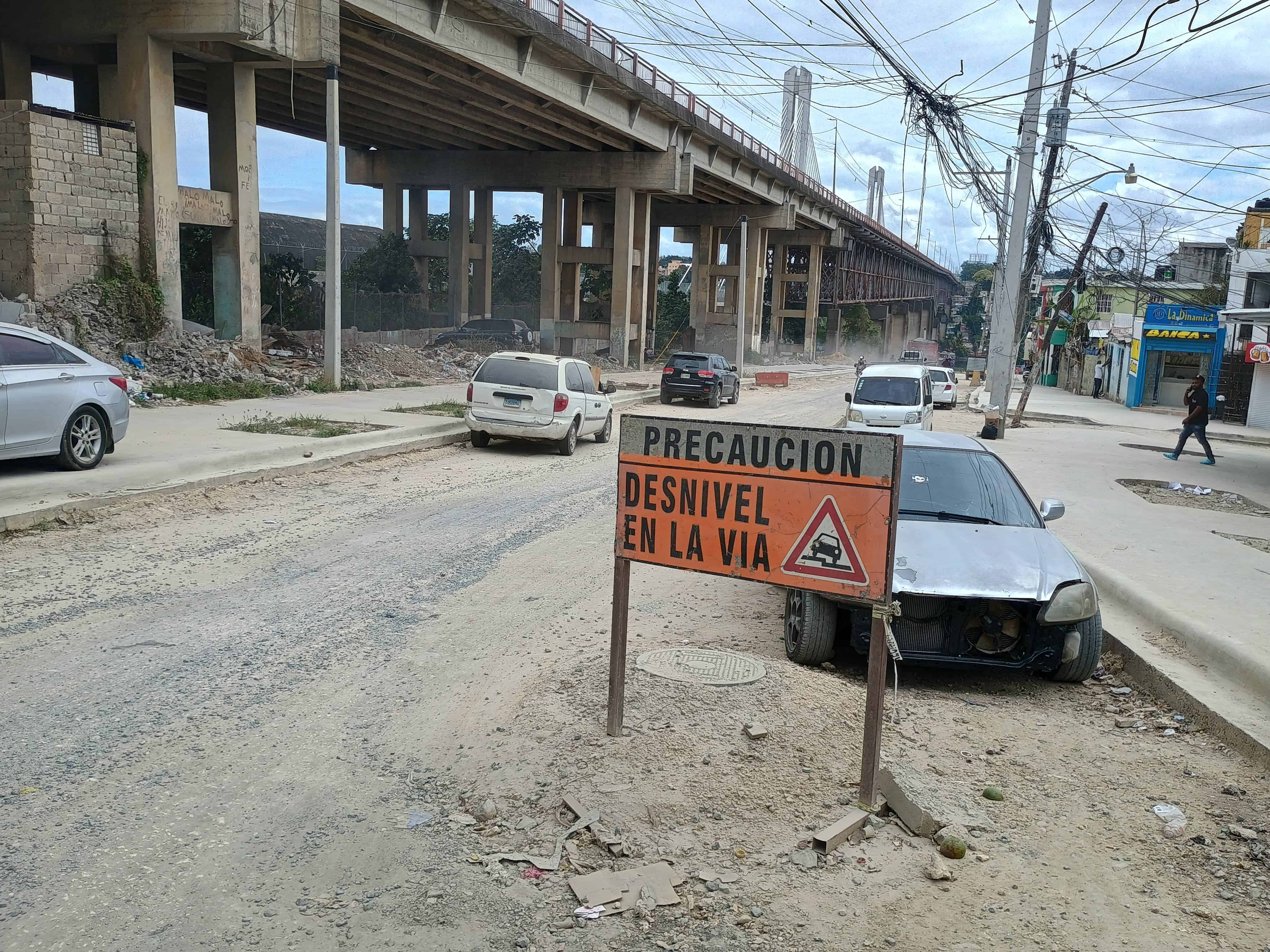 Los trabajos están lentos en el lugar.