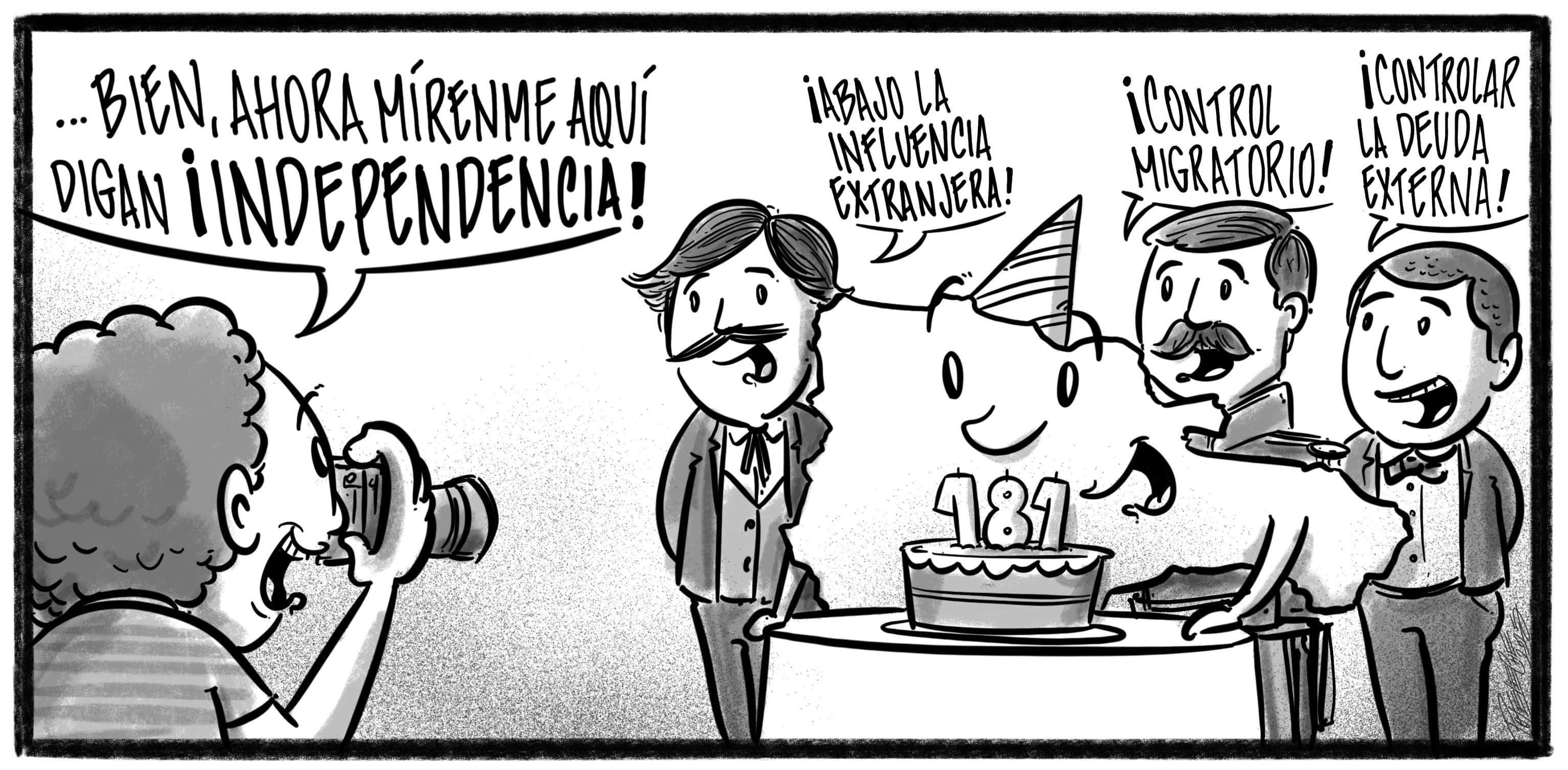 Caricatura de Noticiero Poteleche 27 febrero 2025