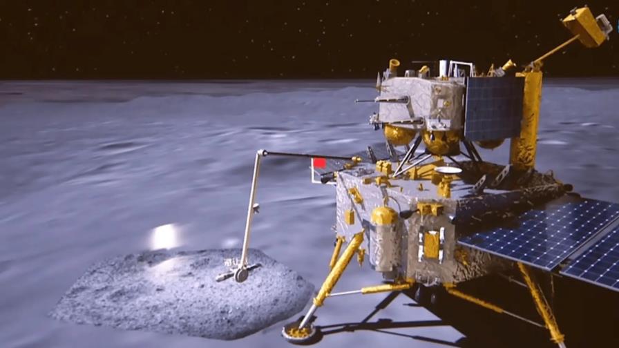 Muestras de la sonda china Change-6 sugieren un océano de magma en la Luna primitiva