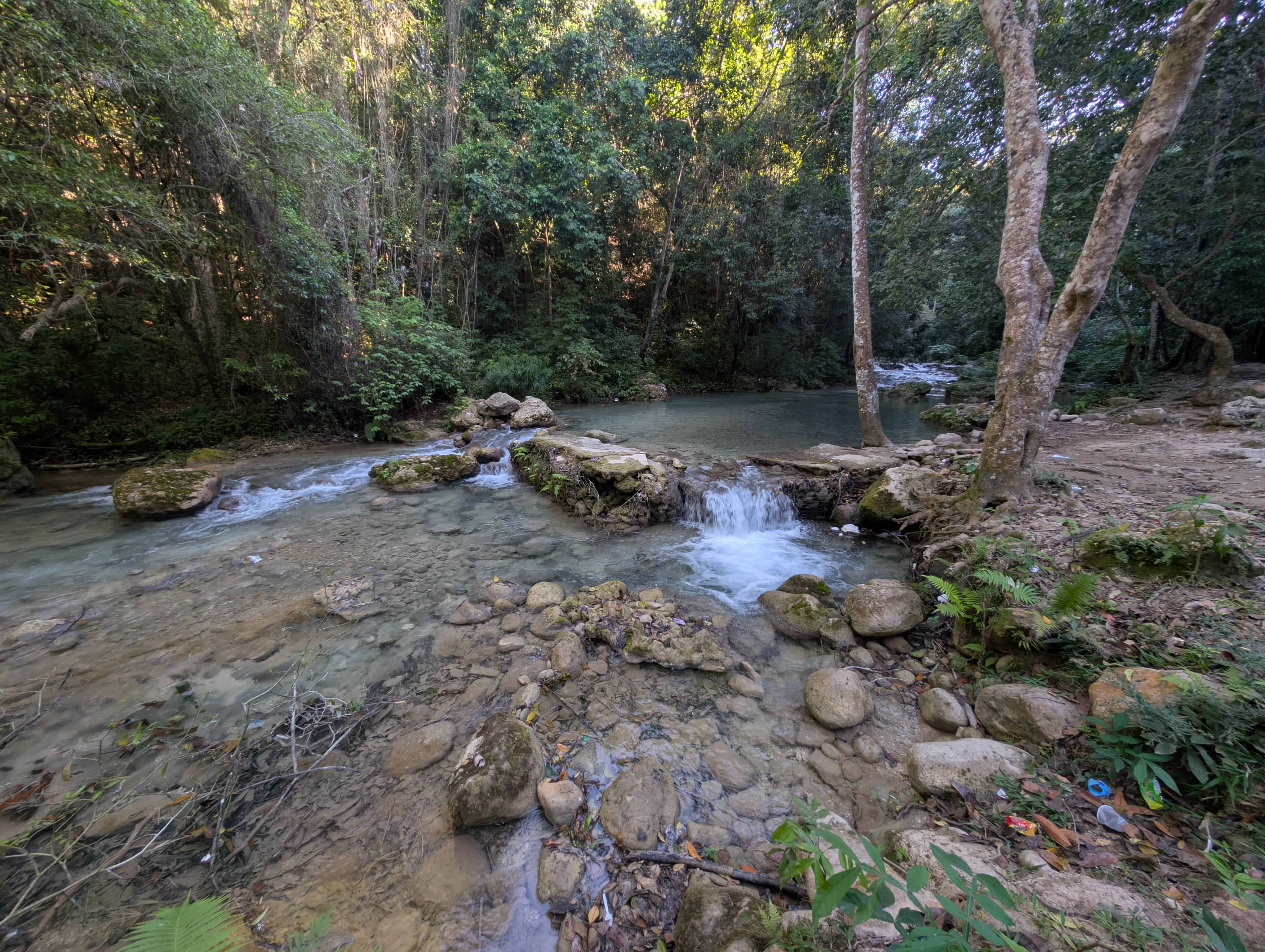 Vista del río Mulito. 