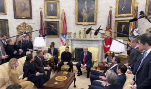 Bronca de Trump a Zelenskyy muestra límites de aliados occidentales para influir en él Bronca de Trump a Zelenskyy muestra límites de aliados occidentales para influir en él