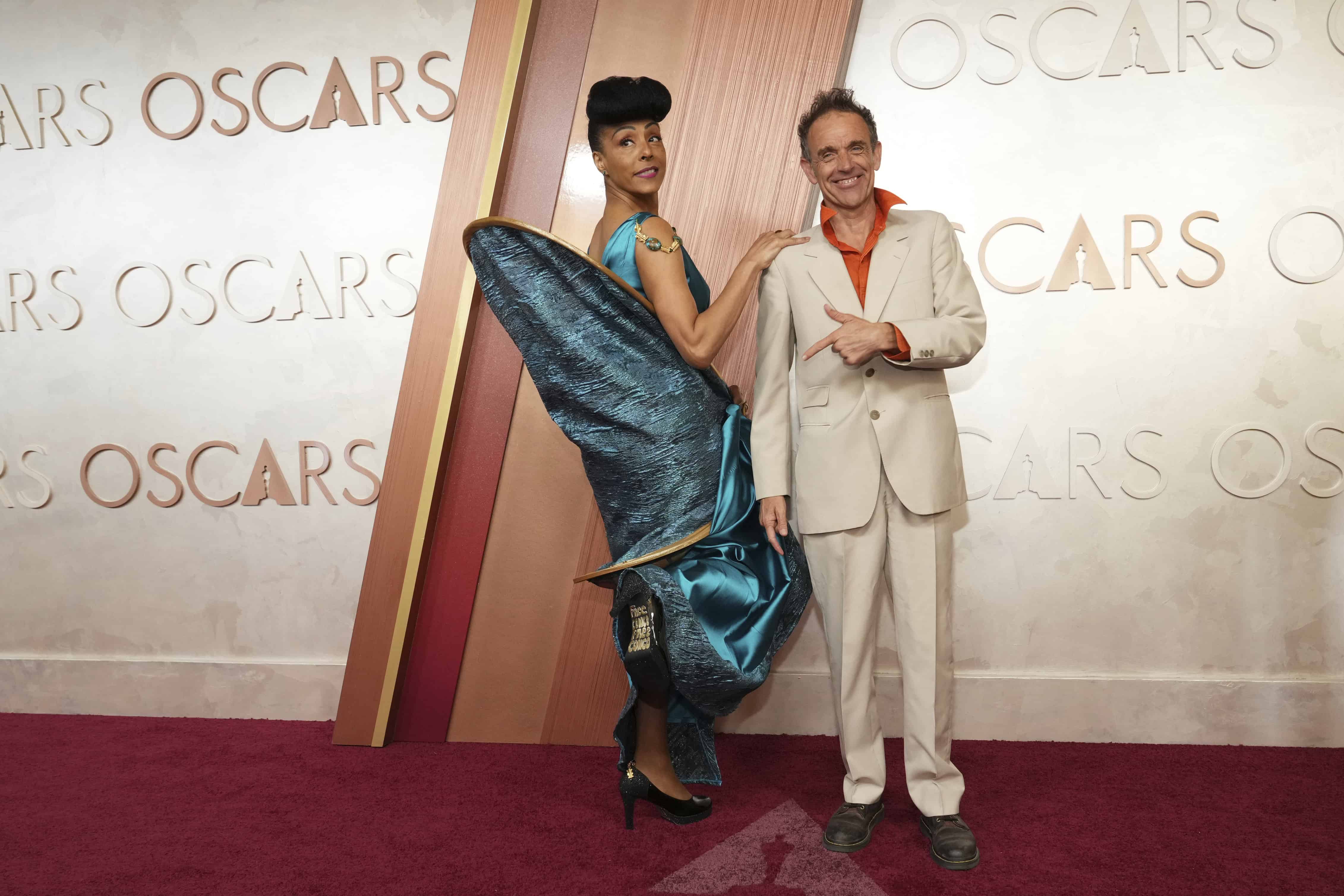 Kayo Shekoni y Johan Grimonprez.